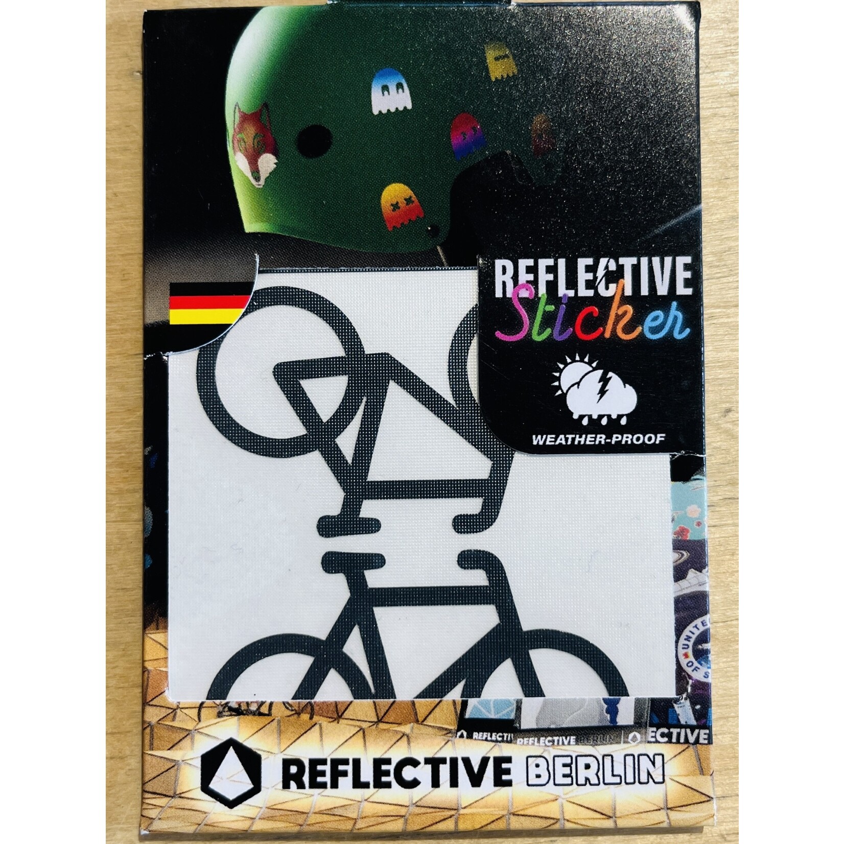 Fahrer Berlin Fahrer Berlin Reflective Decal Bicycles