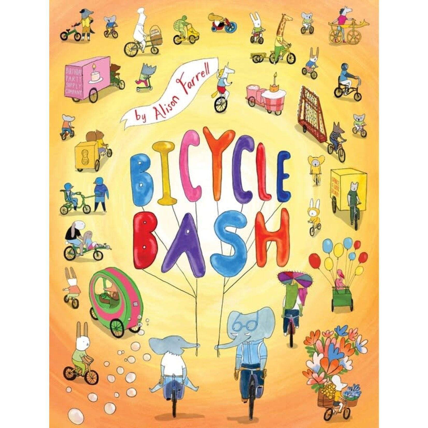 Bicycle Bash, by Alison Farrell