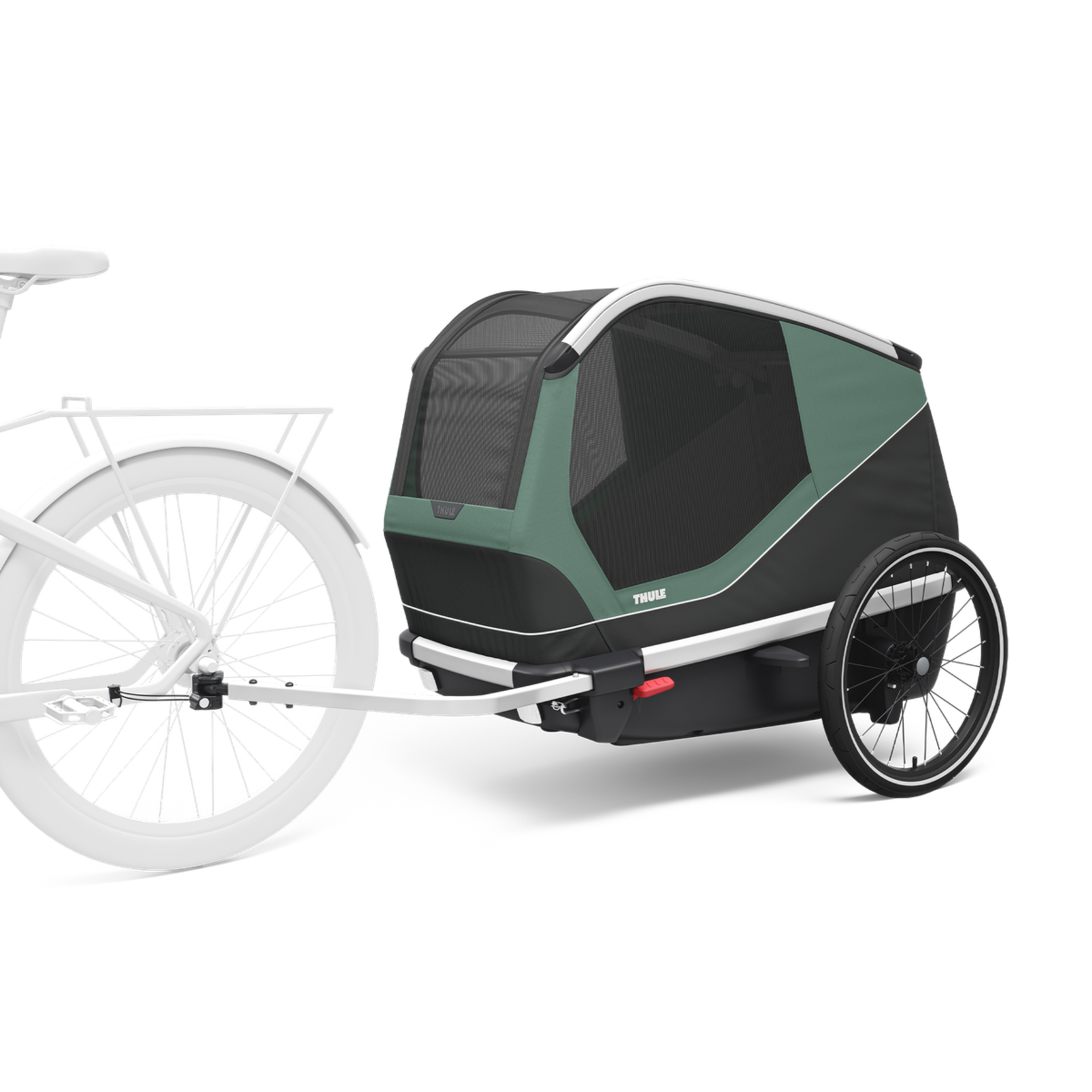 Thule Thule Bexey Hazy Pet Trailer, Green