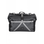 Brompton Brompton Borough Basket Bag, Large, Dark Grey w Frame
