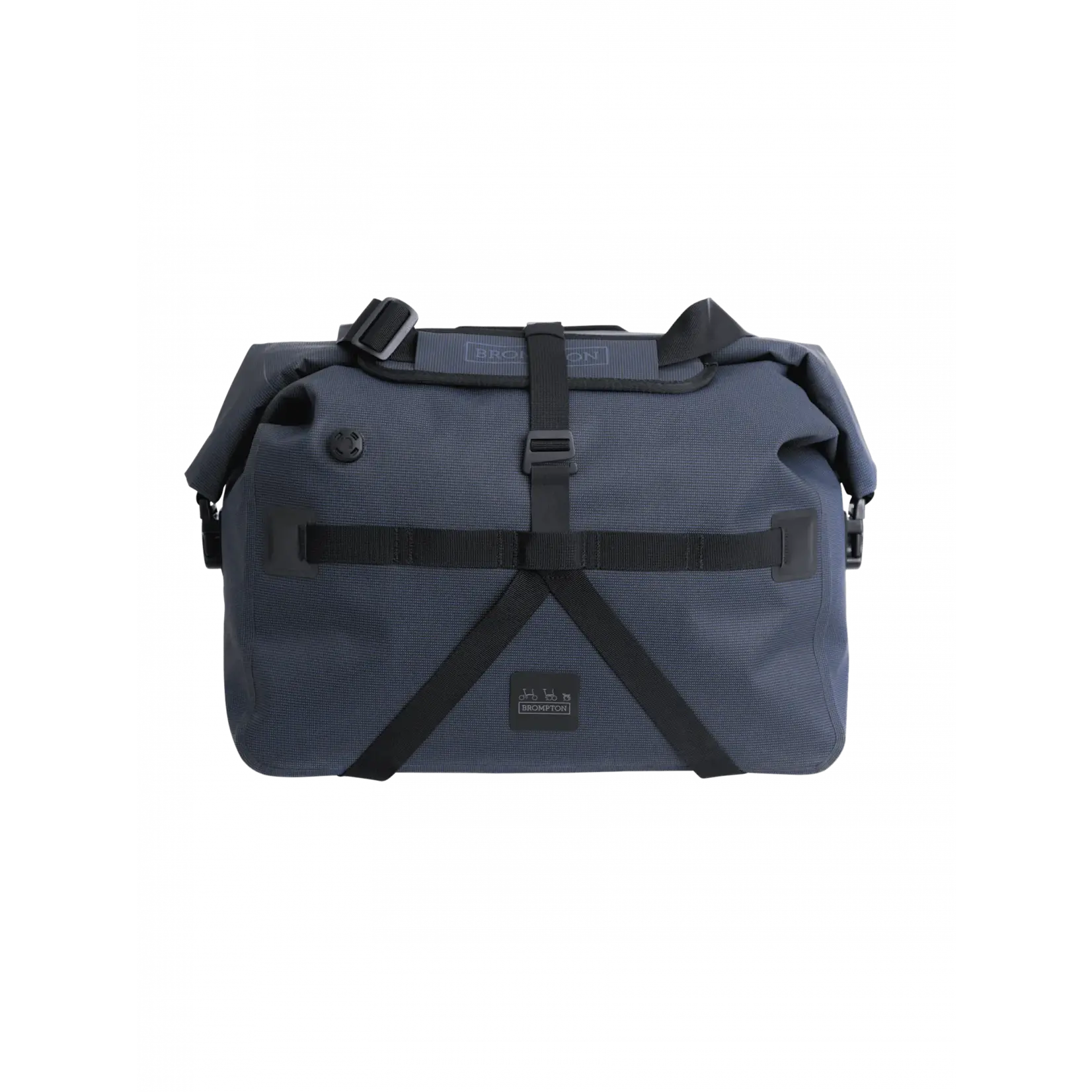 Brompton Brompton Borough Waterproof, Large, Navy w Frame