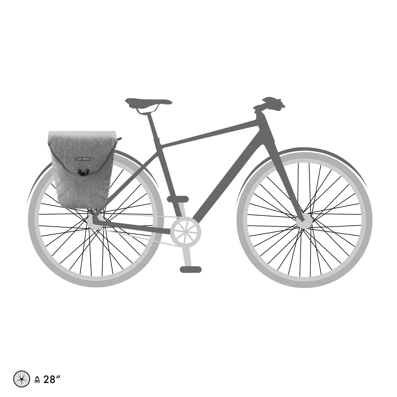 Ortlieb Ortlieb Pannier City Velo-Shopper