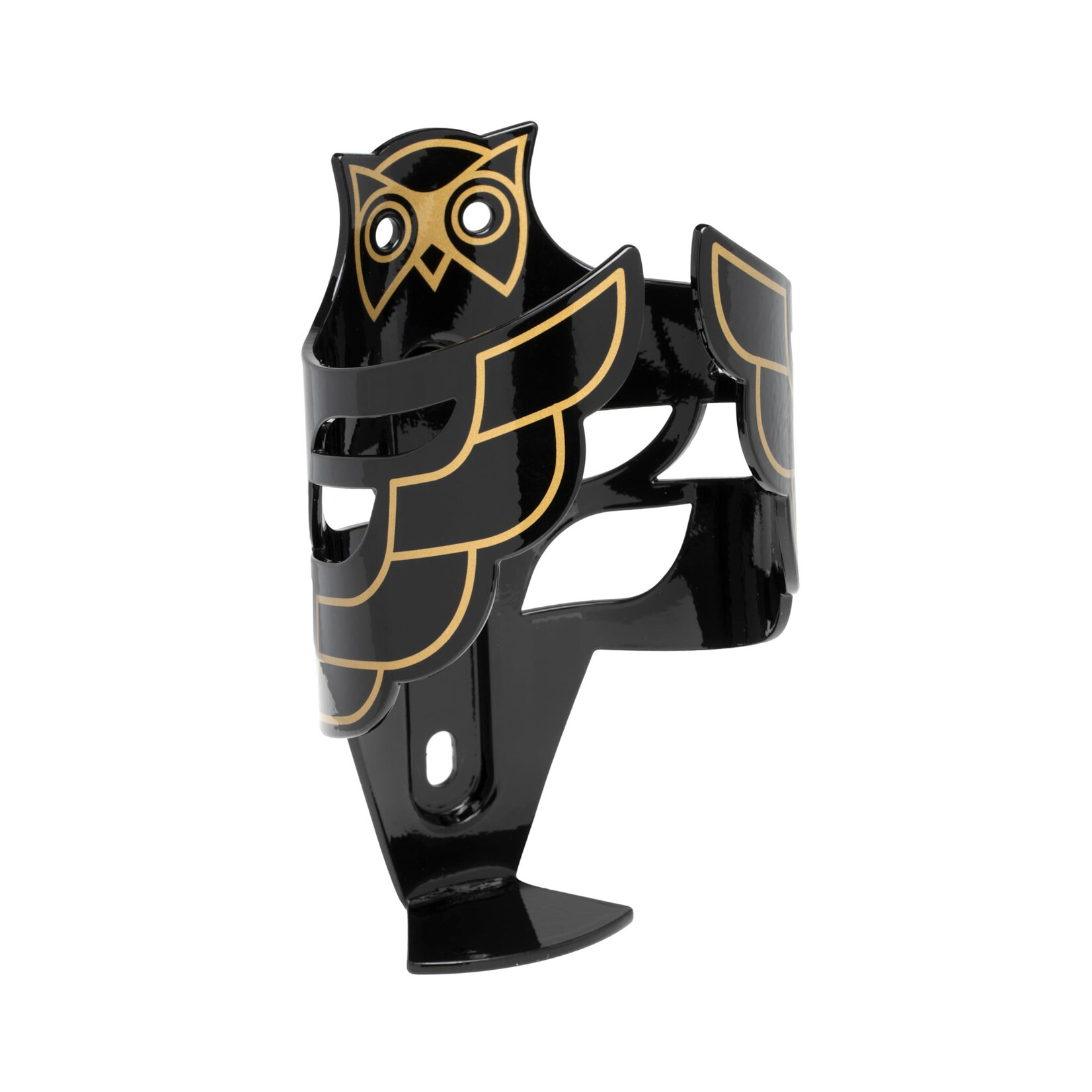 Portland Design Works Owl Cage: Black/Gold