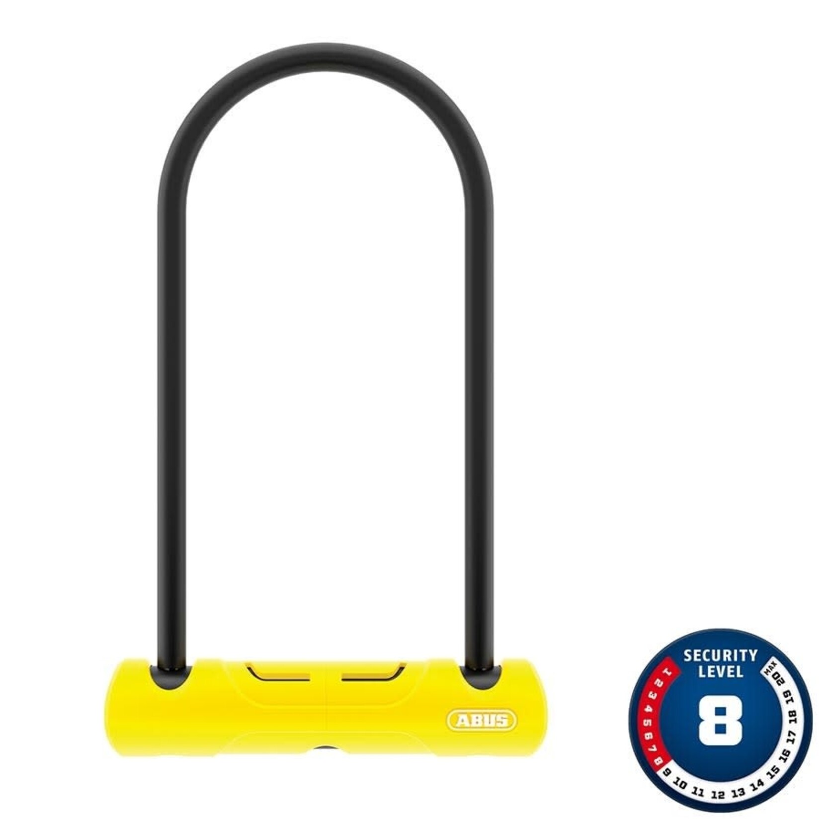 Abus Abus, 402, U-Lock, Key, 170x230mm, 6.7''x9'', Thickness in mm: 10mm, Yellow
