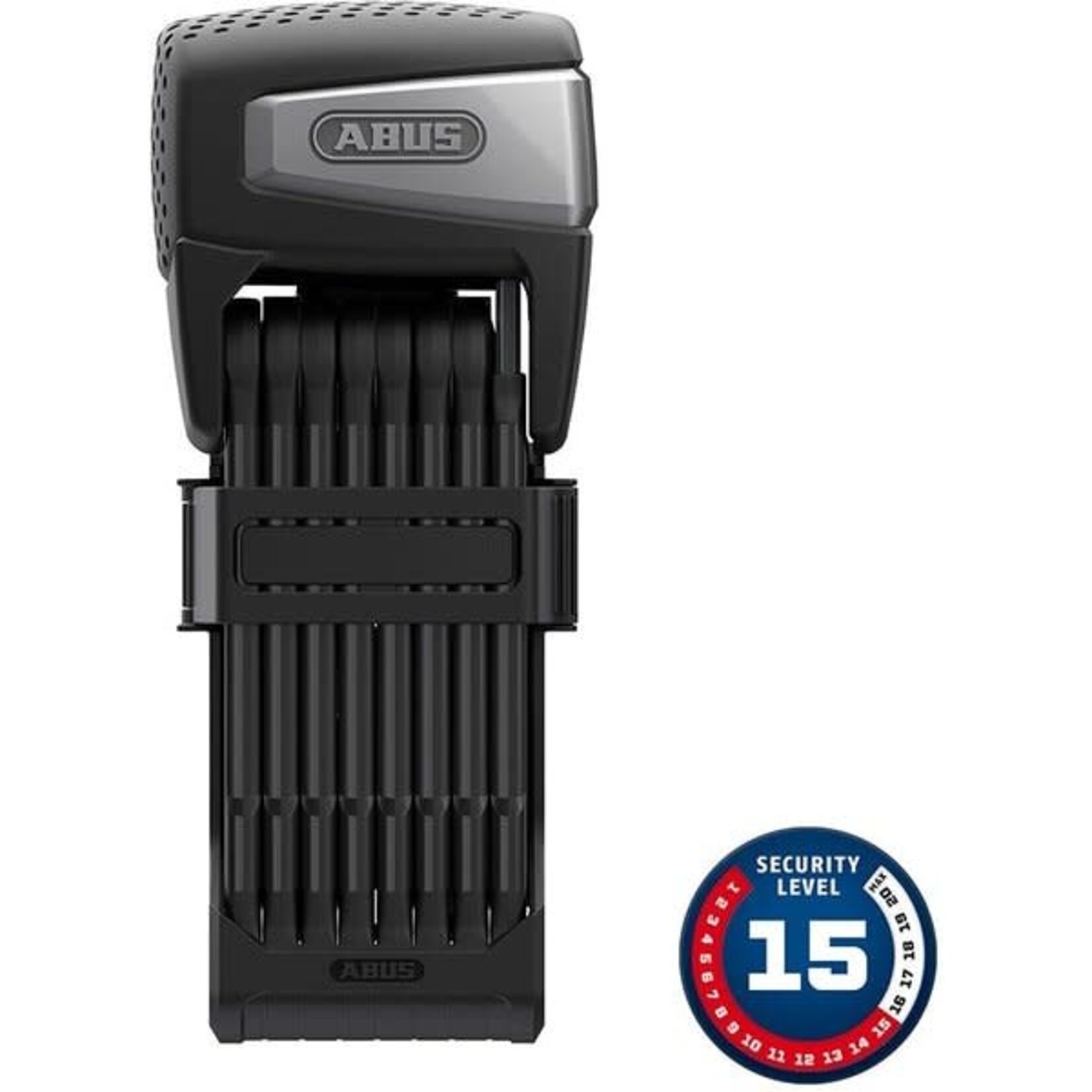 Abus Abus, Bordo Smart X 6500A, Folding Lock, Smart, 110cm, 5mm, Black, With remote