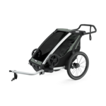 Thule Thule Chariot Lite 1-seat Multisport Bike Trailer, Agave