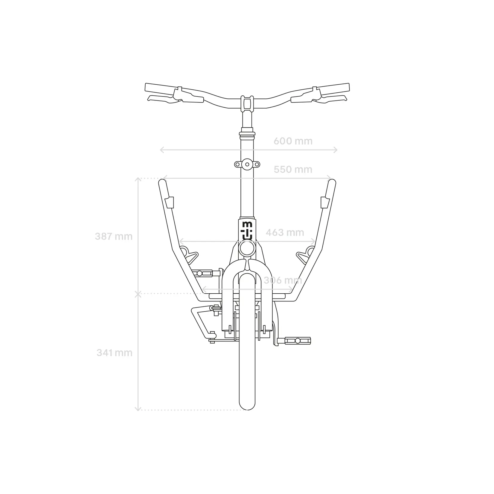 muli cycles muli, Motor 6100 cargo bike