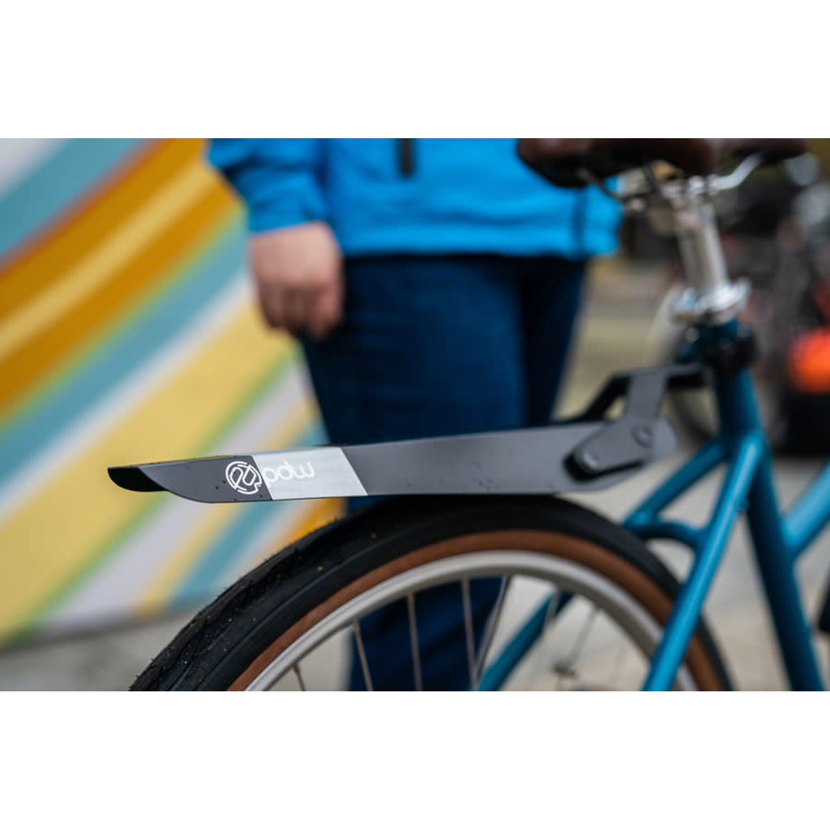 Portland Design Works Origami Clip-on Fender, Reflective: Rear