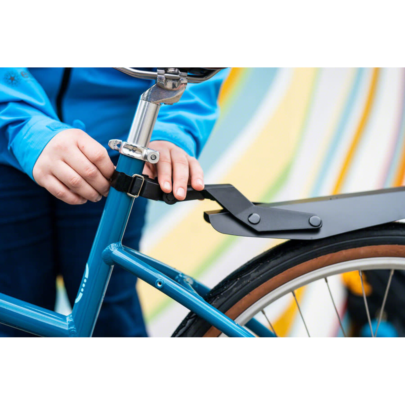 Portland Design Works Origami Clip-on Fender, Reflective: Rear