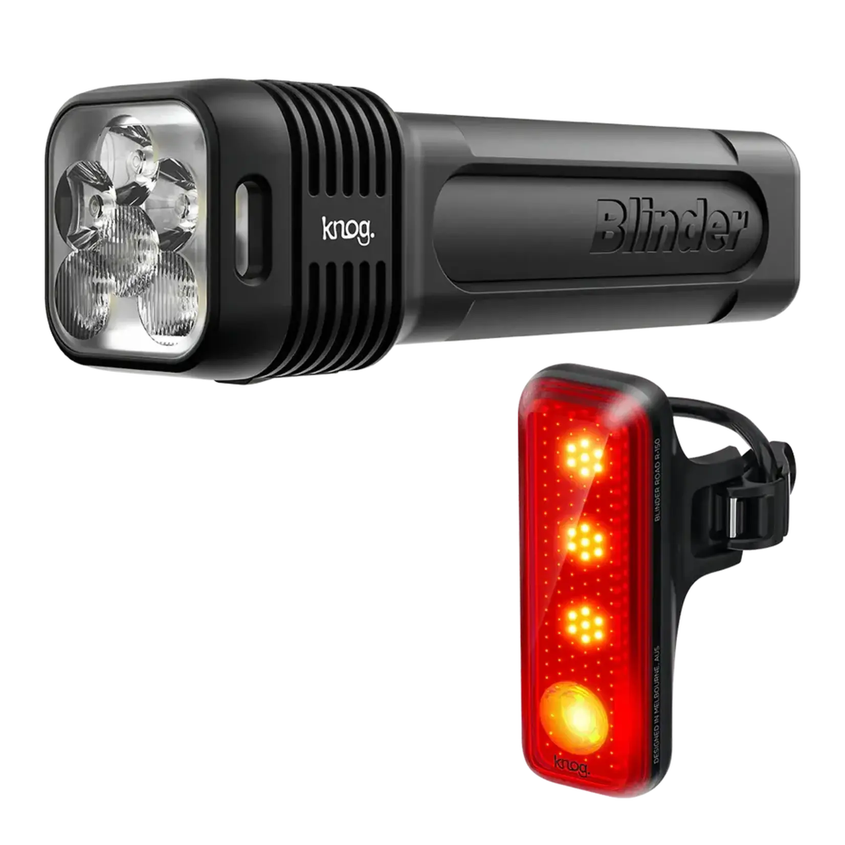 Knog Knog Blinder 1300 front / Blinder R150 rear; lights pack