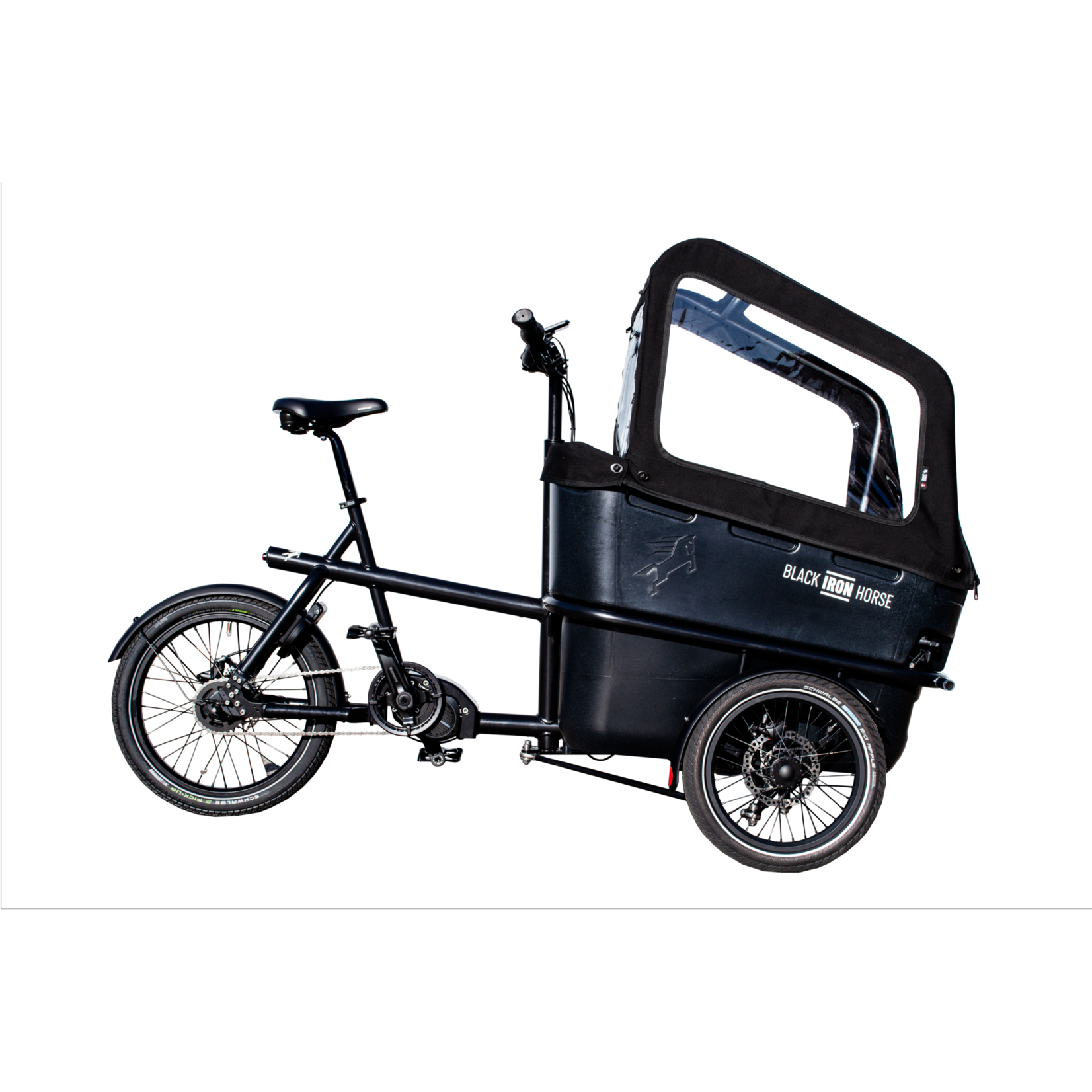 Black Iron Horse Black Iron Horse, Ibex 2 kid's seat, front door