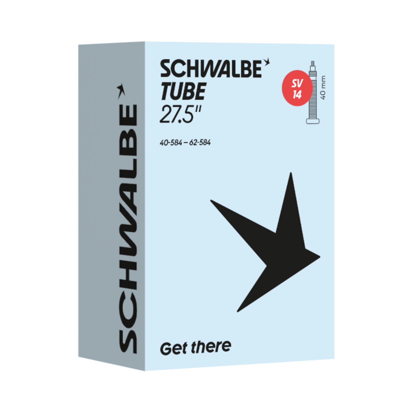 Schwalbe Schwalbe, Tube 14 (27.5") SV, 40mm