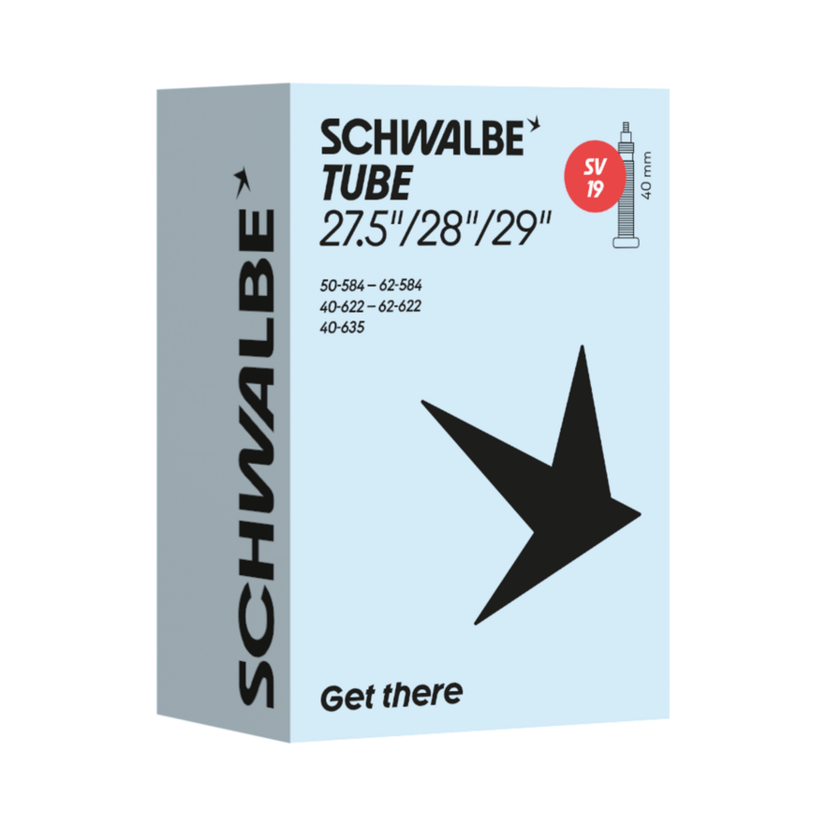 Schwalbe Schwalbe, Tube 19 (27.5" / 28" / 29") , SV 40mm