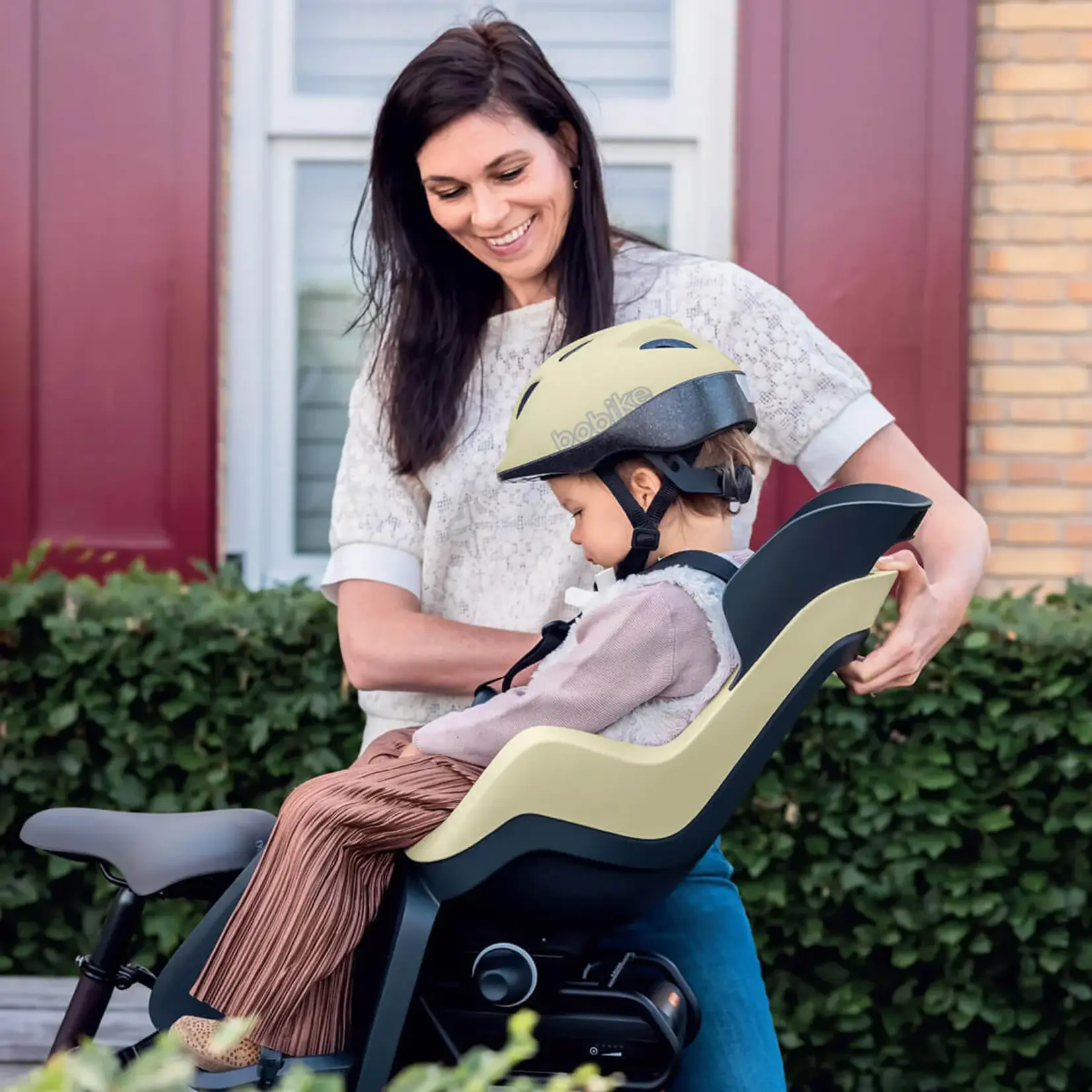 Bobike Bobike, GO Maxi Reclinable Rear Child Bike Seat, rack mount