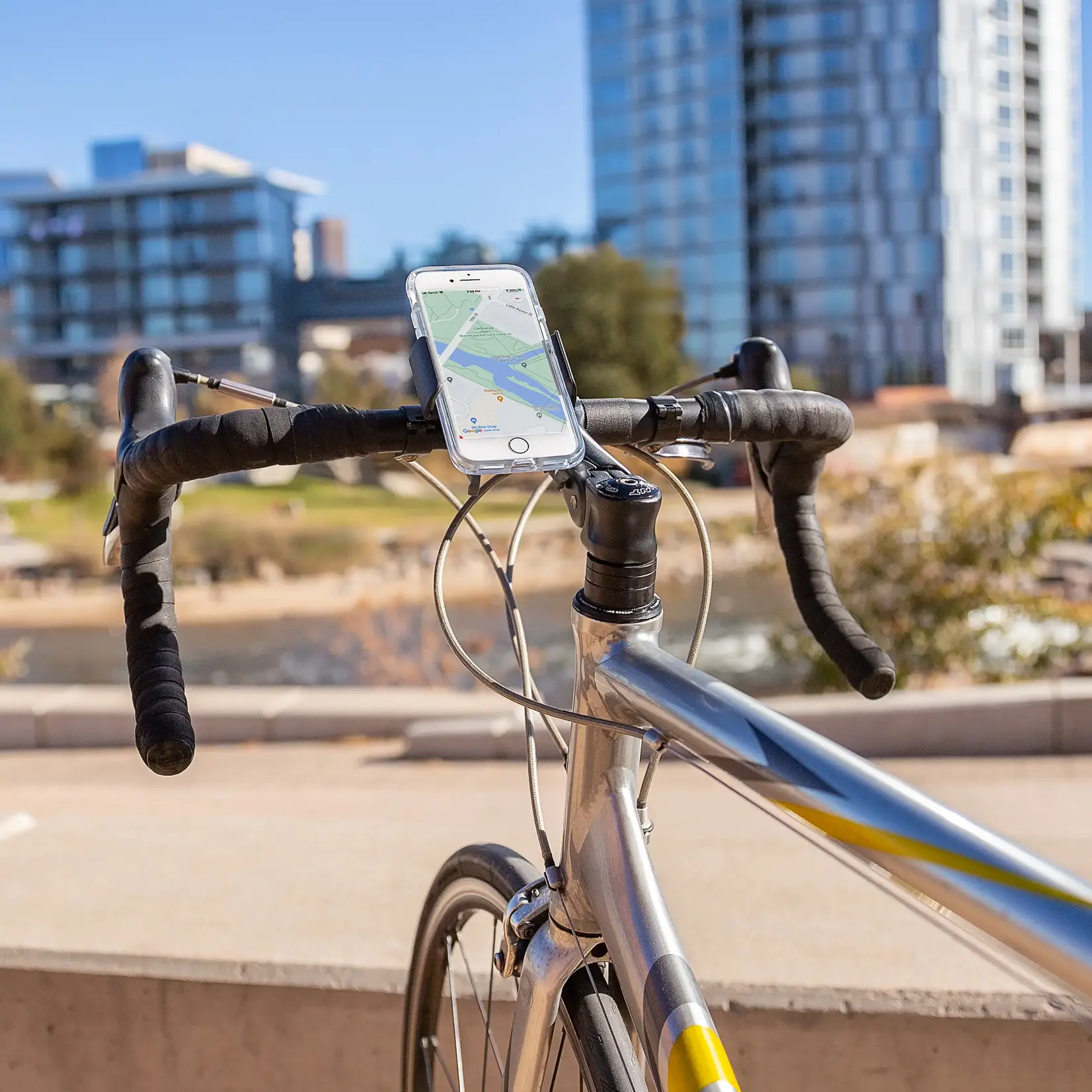 Nite Ize Nite Ize, Squeeze Rotating Smartphone Bar Mount