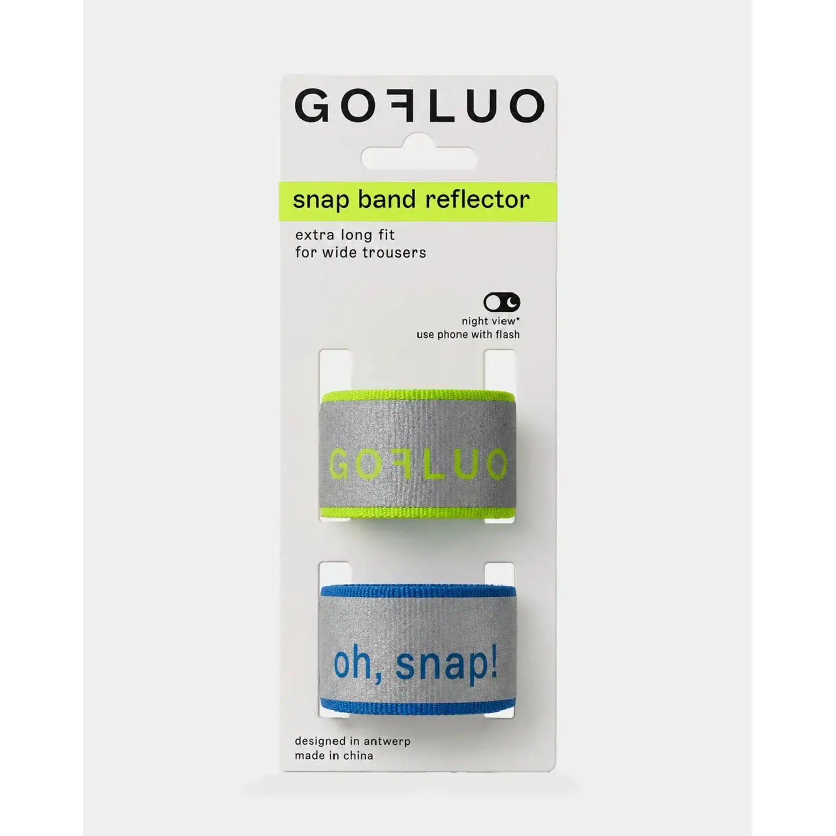Gofluo GoFluo Snap, Reflective  Band
