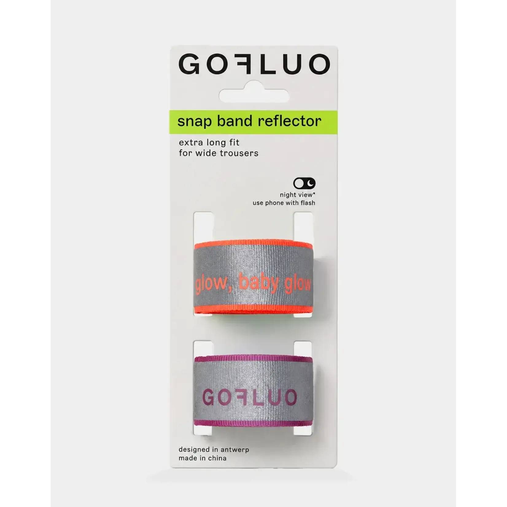 Gofluo GoFluo Snap, Reflective  Band