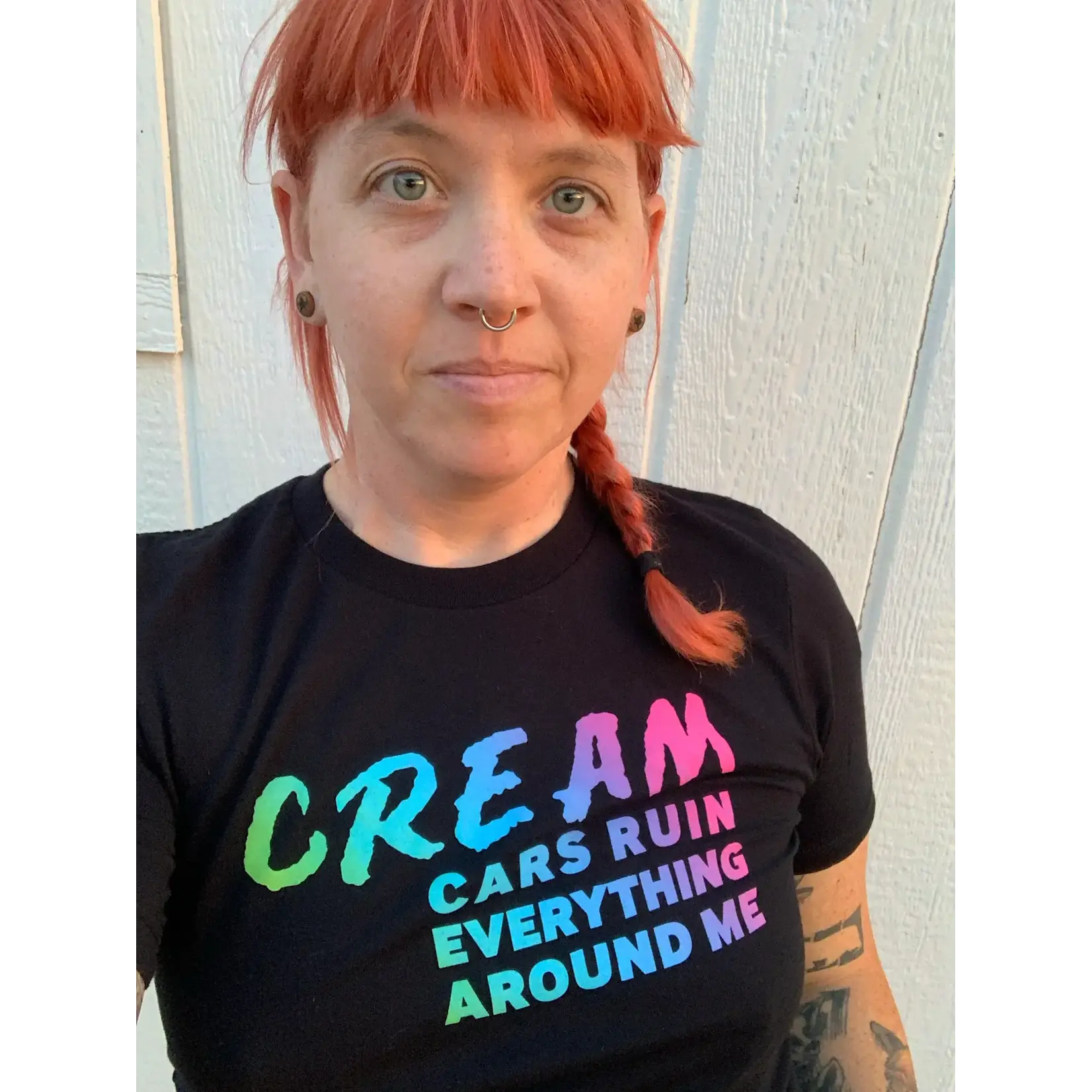 Moondust Bikes,  C.R.E.A.M tee