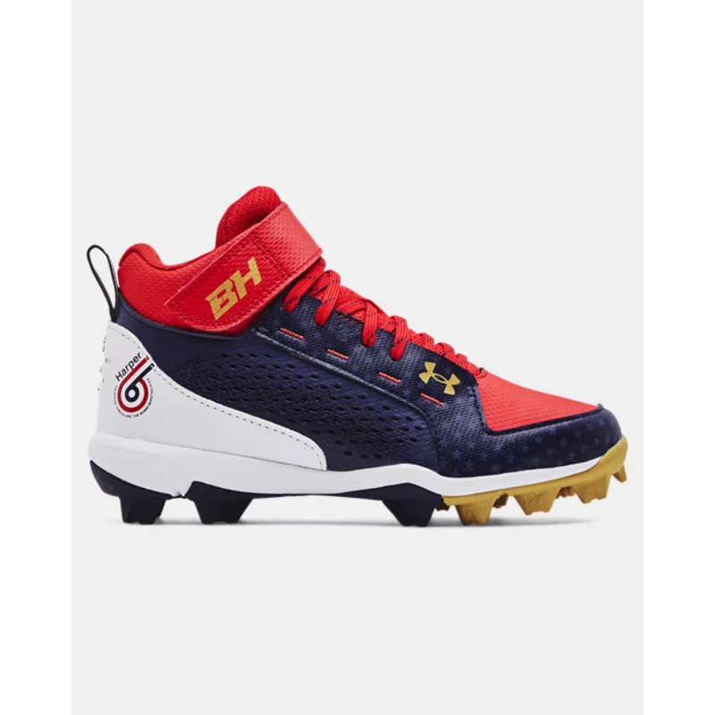 UA Harper 6 Mid Limited Edition Junior Cleat