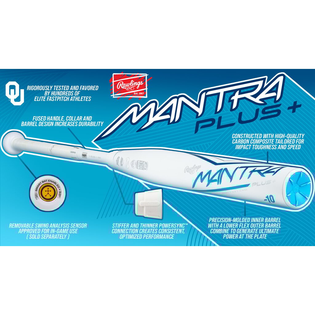 Rawlings Rawlings Mantra Plus -11 Fastpitch Softball Bat 32"