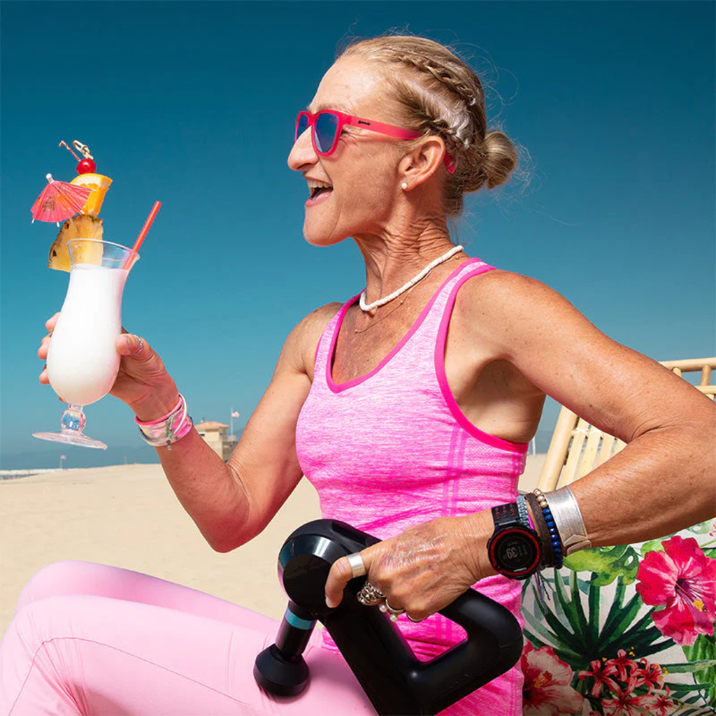 Goodr OG Sunglasses Flamingos on a Booze Cruise