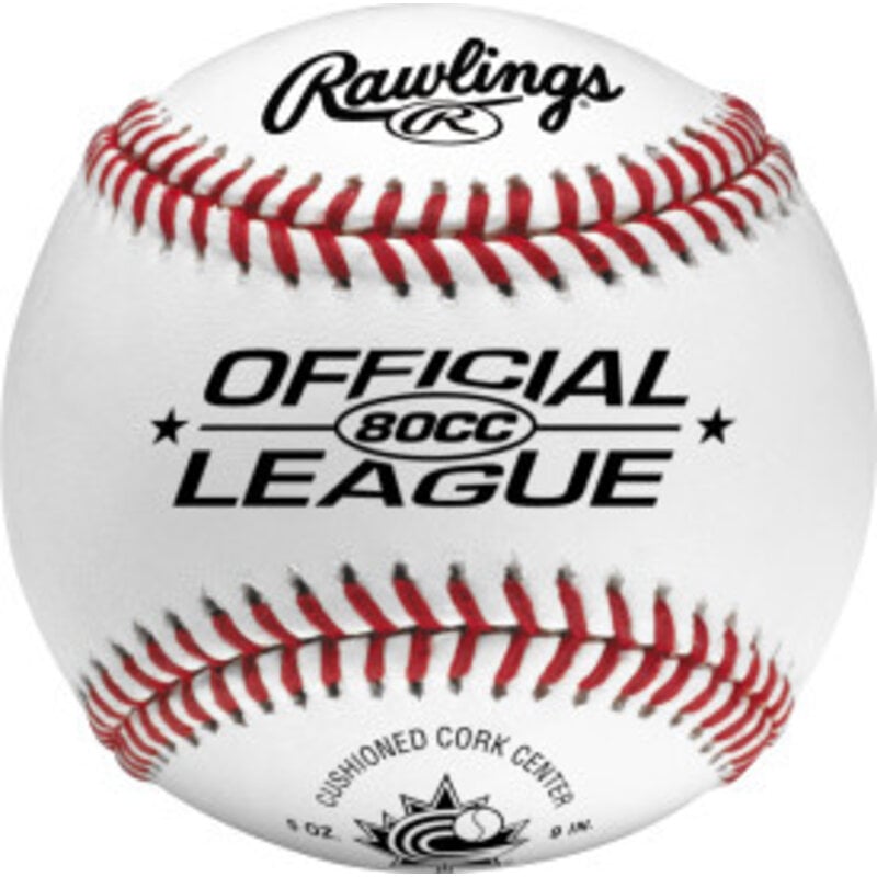 Rawlings 80CC League Game Ball Dozen