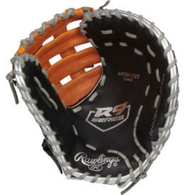 Rawlings Rawlings R9 Baseball CountoUR Series First Base Mitt 12" Glove | RHT | Outfield