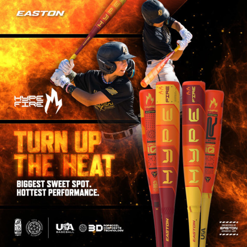 Easton EASTON HYPE FIRE -10 USSSA YOUTH BASEBALL BAT