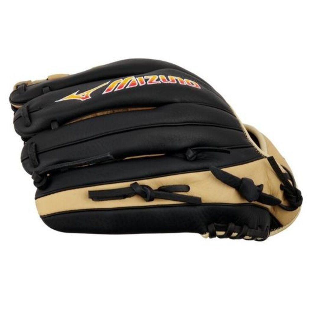 Mizuno Mizuno GFN1200B5 Franchise BB, Pitcher Baseball Glove, 12", Center Pocket Design, Tartan Web BLACK-TAN (R981)