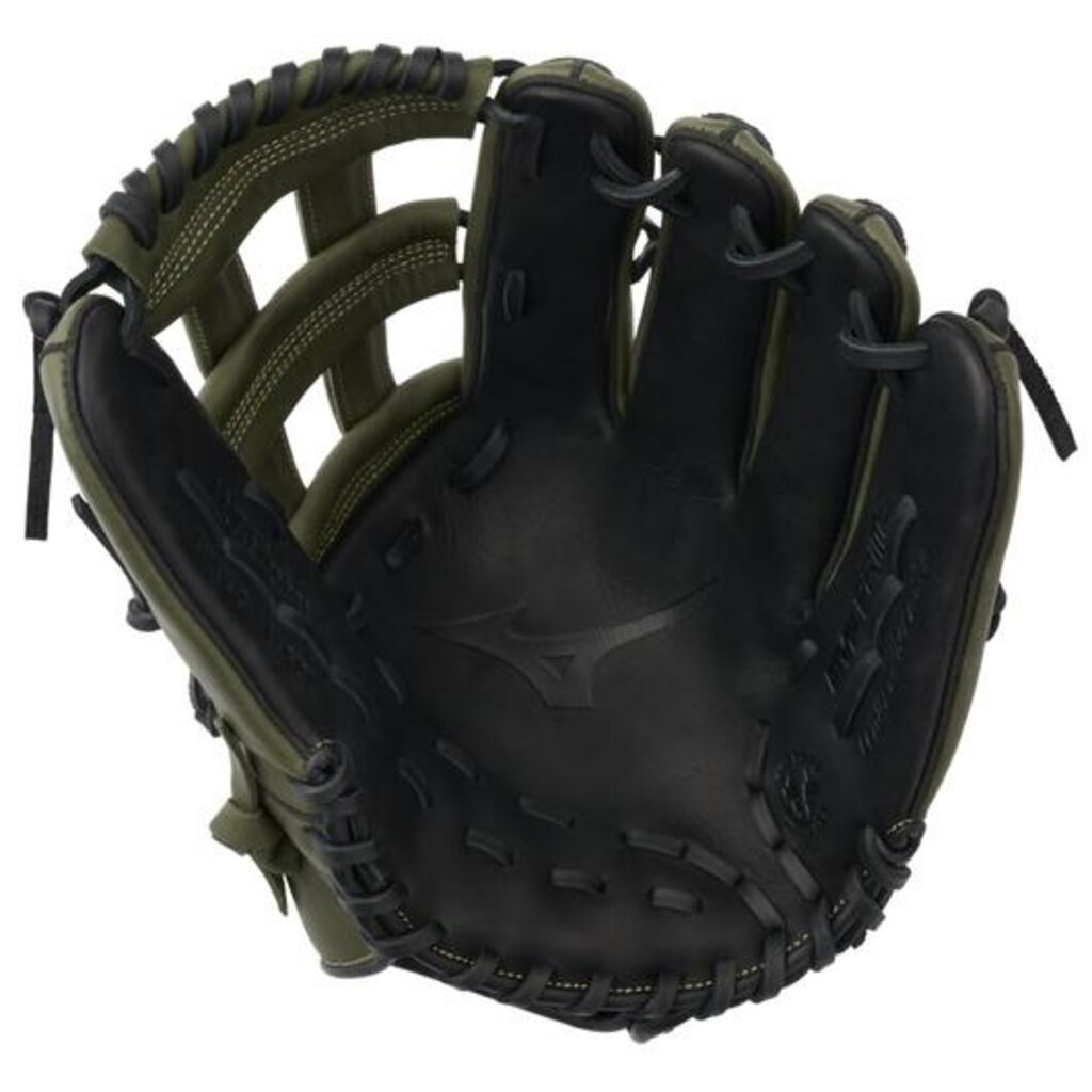 Mizuno Mizuno GMVP1278P4 MVP Prime BB, Outfielder Baseball Glove, 12.75", Center Pocket Design, H Web GREEN (RG40)
