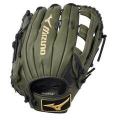 Mizuno Mizuno GMVP1278P4 MVP Prime BB, Outfielder Baseball Glove, 12.75", Center Pocket Design, H Web GREEN (RG40)