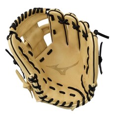 Mizuno Mizuno GMVP1152P4 MVP Prime BB Infielder Baseball Glove, 11.5" Center Pocket Design T Web CAMEL (RG82)