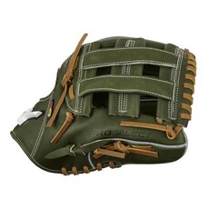 Mizuno Mizuno GPS-50D Pro Select Premium Infielder Baseball Glove, 11.75", Deep Pocket, H Web GREEN (RG40)
