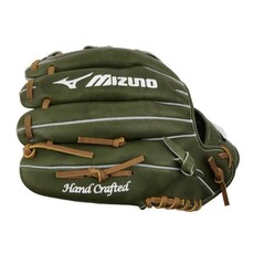 Mizuno Mizuno GPS-50D Pro Select Premium Infielder Baseball Glove, 11.75", Deep Pocket, H Web GREEN (RG40)