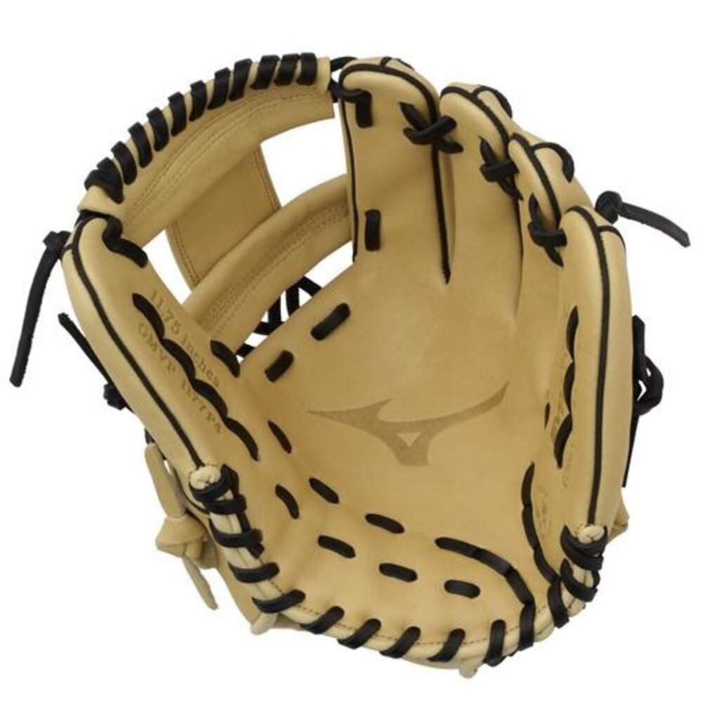 Mizuno Mizuno GMVP1177P4 MVP Prime 11.75” Infielder Baseball Glove – Deep 3 Web, Bio Soft Leather