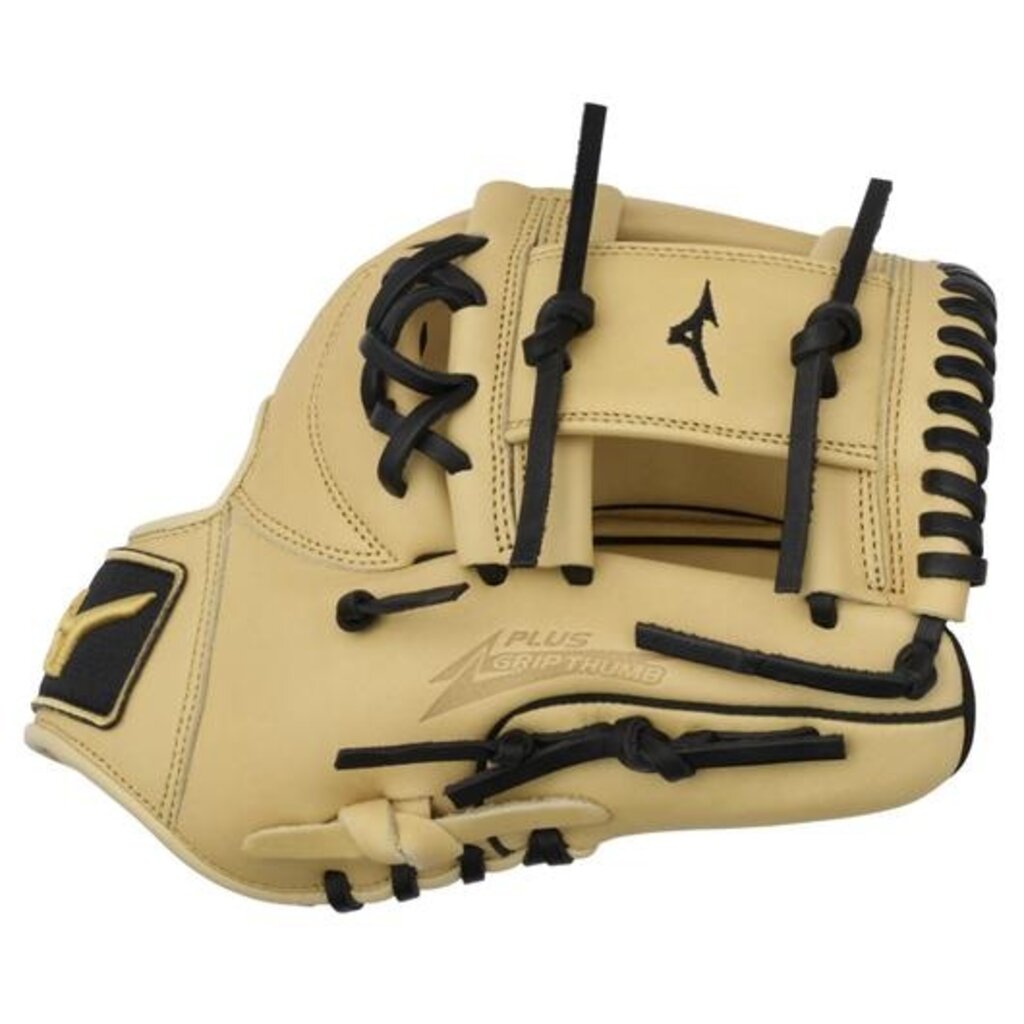 Mizuno Mizuno GMVP1177P4 MVP Prime 11.75” Infielder Baseball Glove – Deep 3 Web, Bio Soft Leather
