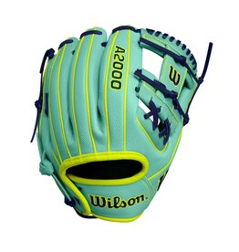 Wilson A2000 DP15SS 11.5" – Seafoam/Optic Yellow