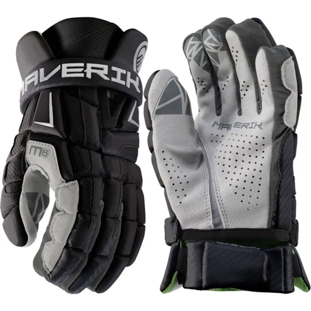 Maverik Maverik M6 Lacrosse Gloves – Traditional Fit, CONNEKT Palm, QuickDry Tech