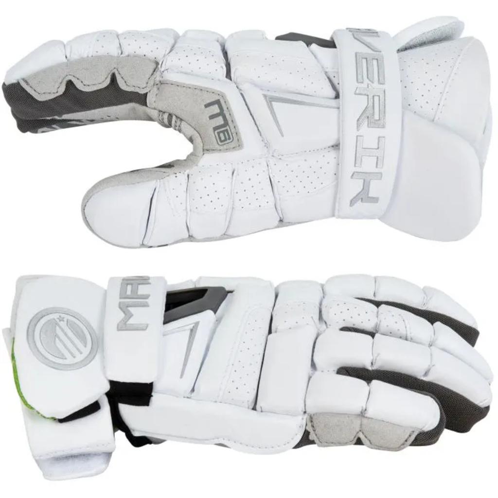 Maverik Maverik M6 Lacrosse Gloves – Traditional Fit, CONNEKT Palm, QuickDry Tech