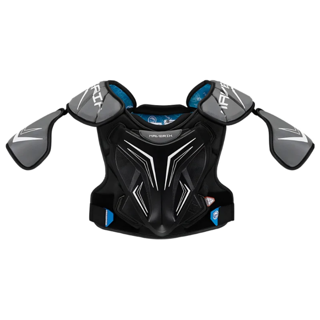 Maverik Maverik Charger EKG Lacrosse Shoulder Pads – Youth (2026) with ND200 Commotio Cordis Protection