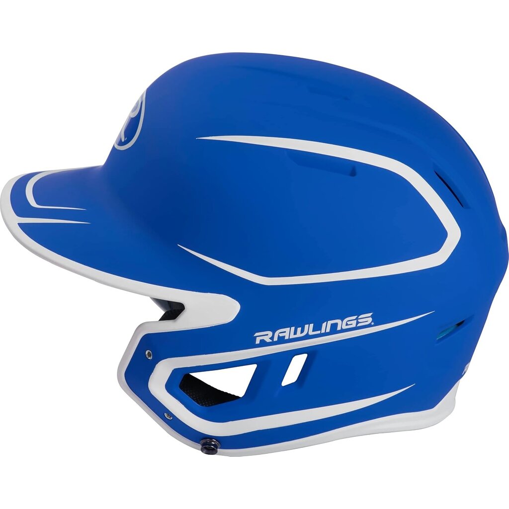 Rawlings Rawlings MACH 2-Tone Batting Helmet | Senior Size | Royal/White Shell with Advanced Impact Protection