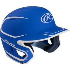 Rawlings Rawlings MACH 2-Tone Batting Helmet | Senior Size | Royal/White Shell with Advanced Impact Protection