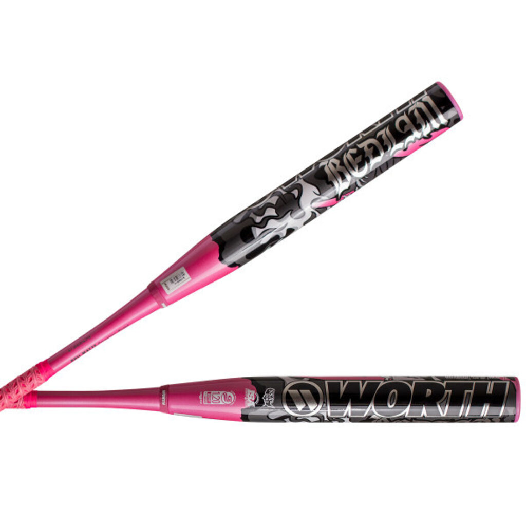 Worth WORTH Bedlam Phil Matte Signature Slowpitch Softball Bat – 2PC Balanced, 13.5" X868 Barrel | ACF Carbon | USSSA/NSA/ISA Approved