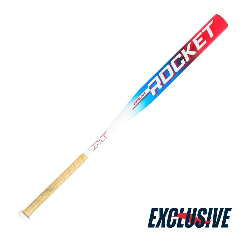 Miken Miken Freak Rocket 2.0 13” Maxload Slowpitch Softball Bat – 2025 Sports Excellence Exclusive | Tri-Zone Barrel, Super Flex Handle, 25–28oz
