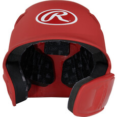 Rawlings Rawlings R16 Senior Matte 1-Tone Baseball Helmet with Reversible Extension and COOLFLO Ventilation