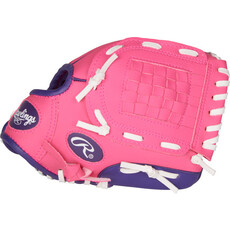 Rawlings Rawlings Players Series Youth 9-Inch Baseball Glove with Ball – Basket Web, Easy Close Shell