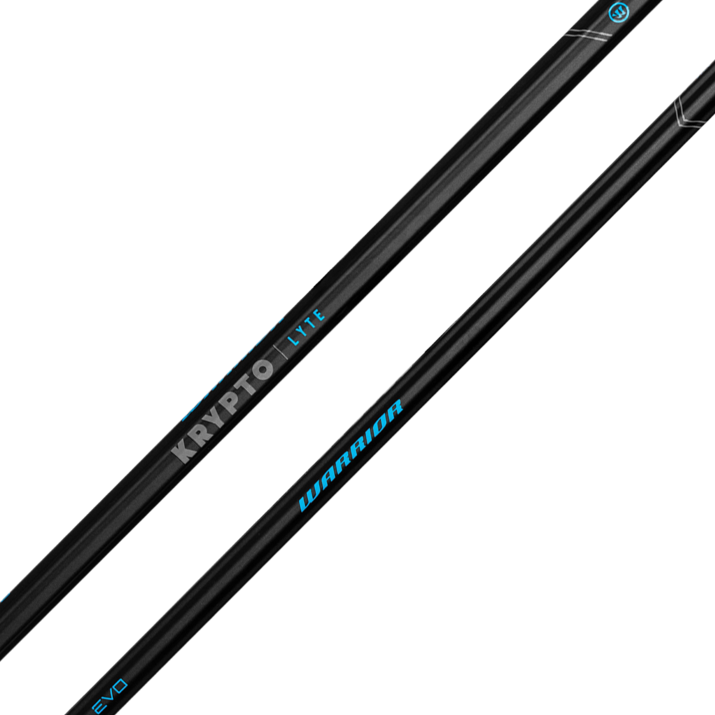 Warrior Warrior Evo Krypto Lyte Attack Lacrosse Shaft – Lightweight 7000 Alloy with Control Die Shape and Diamond Grip