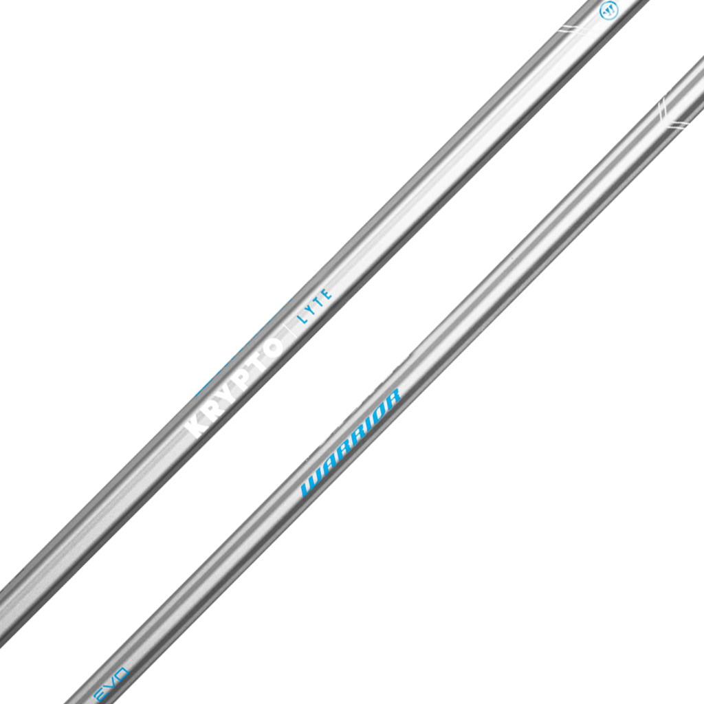 Warrior Warrior Evo Krypto Lyte Attack Lacrosse Shaft – Lightweight 7000 Alloy with Control Die Shape and Diamond Grip
