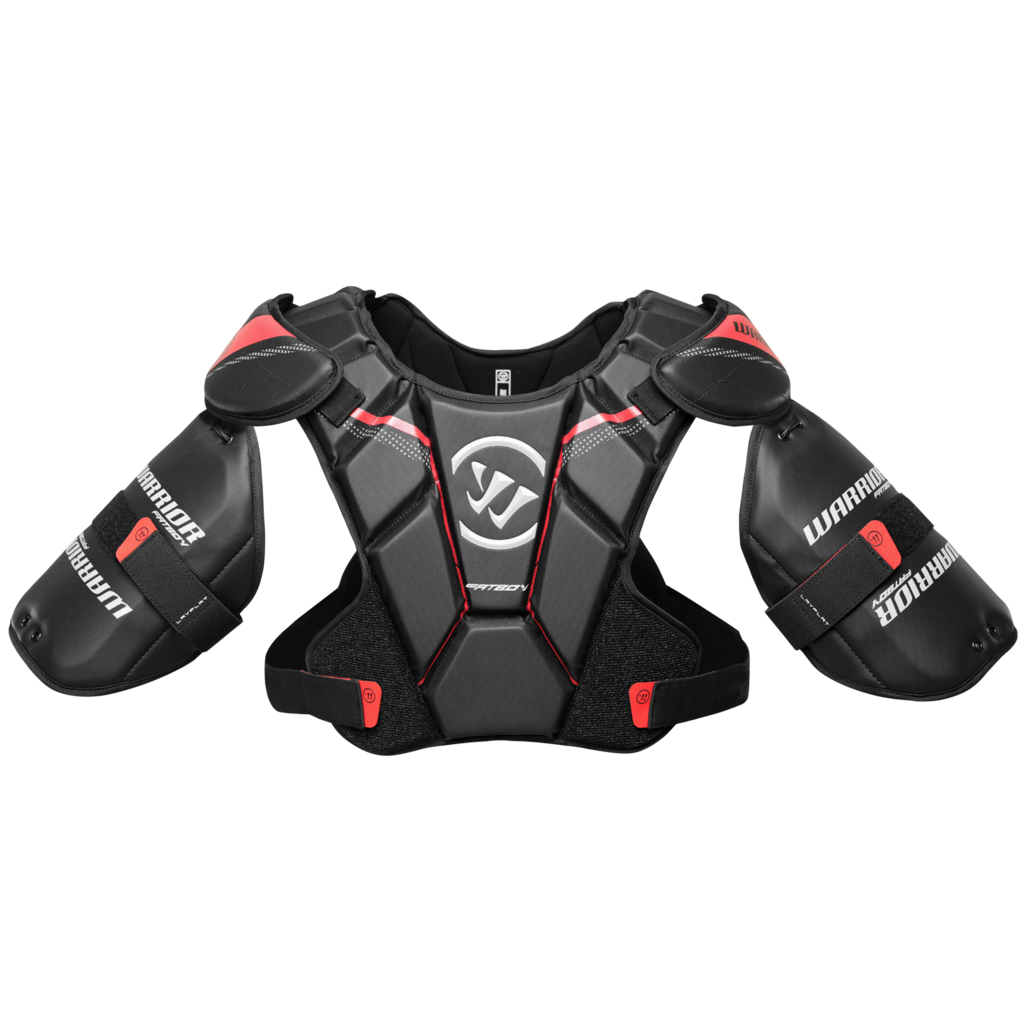 Warrior Warrior Fatboy Senior Lacrosse Shoulder Pads – Maximum Box Lacrosse Protection (FBSP4)