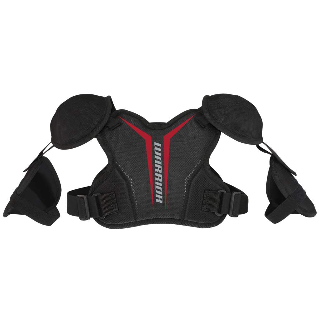 Warrior Warrior Fatboy Next Shoulder Pad – Adjustable Youth Box Lacrosse Protection for Developing Players (FBNSP3)